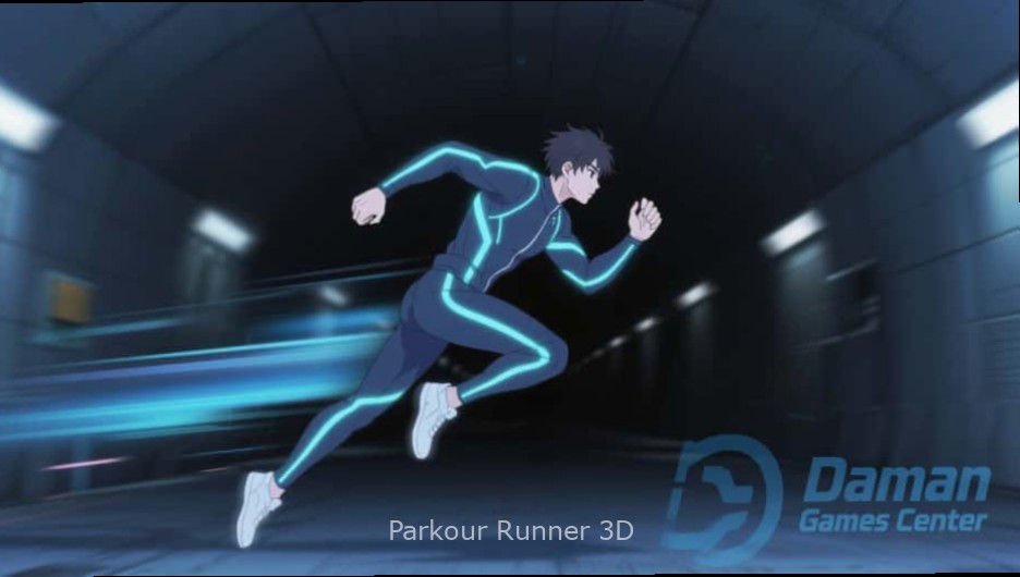 Parkour Runner 3D - Indian Version Parkour Runner 3D Indian version showing a character running through a Diwali decorated street with Indian landmarks in the background